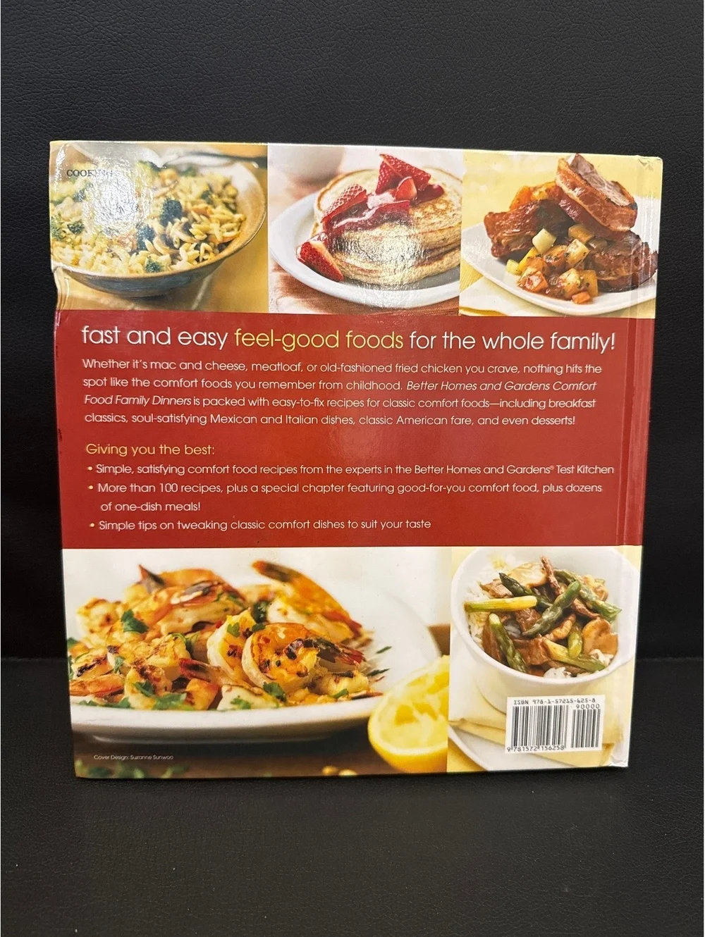 Better Homes and Gardens Comfort Food Family Dinners Cookbook